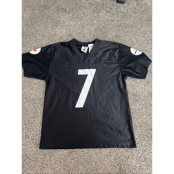 Youth Medium NFL Players Ben Roethlisberger Pittsburgh Steelers Jersey - Picture 1 of 4